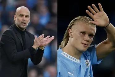 The millions that Man City would allocate to the Norwegian striker