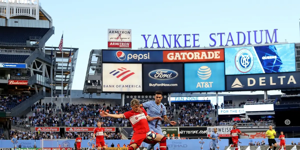 The MLB Yankees have priority to use the stadium so it is a problem for NYCFC. 