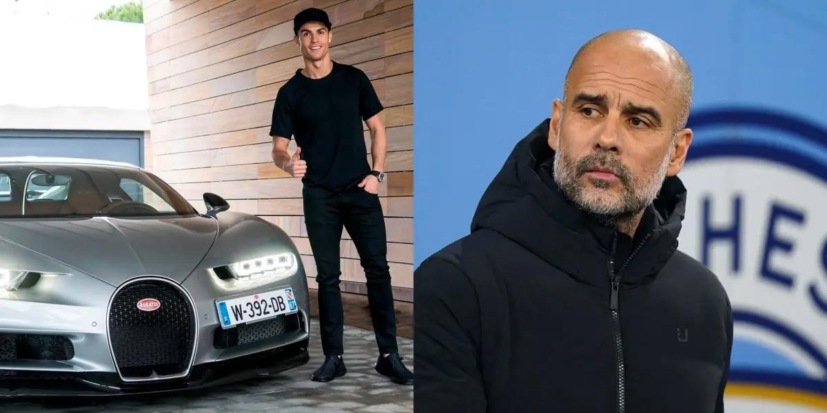 The modest car that Pep Guardiola uses to go to Manchester City training
