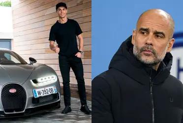 The modest car that Pep Guardiola uses to go to Manchester City training