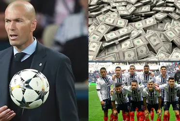The Monterrey team would go with everything to have Zidane in their ranks