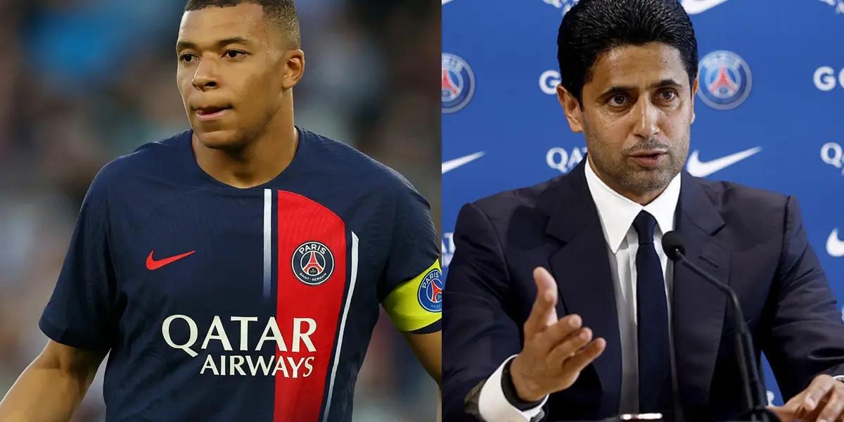 The most recent action by the PSG owner to finish convincing Mbappe to stay