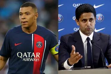 The most recent action by the PSG owner to finish convincing Mbappe to stay