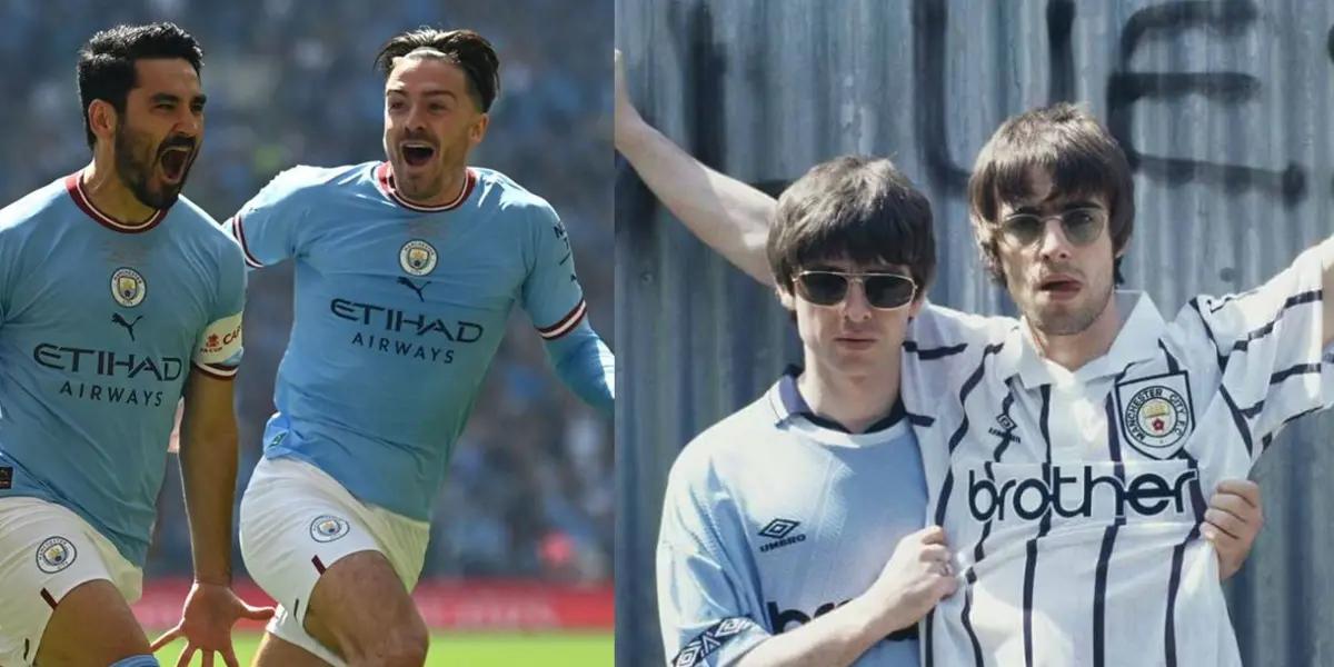 The musical star who celebrated the FA Cup with Manchester City after the game