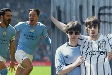 The musical star who celebrated the FA Cup with Manchester City after the game