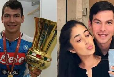 The Napoli player, Hirving Lozano, was champion and received a scolding from his wife