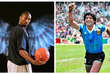 The NBA legend lived an extraordinary moment in which he met the soccer star some years ago. Both admired each other and had a nice chat.