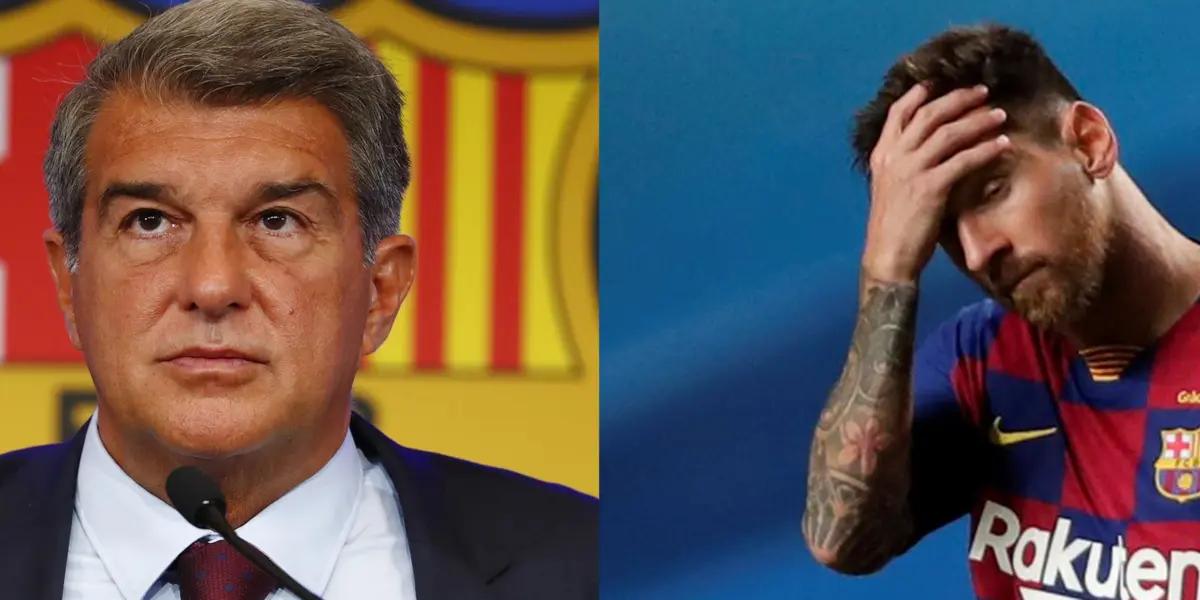 The new betrayal suffered by Lionel Messi of FC Barcelona and that is a great scandal