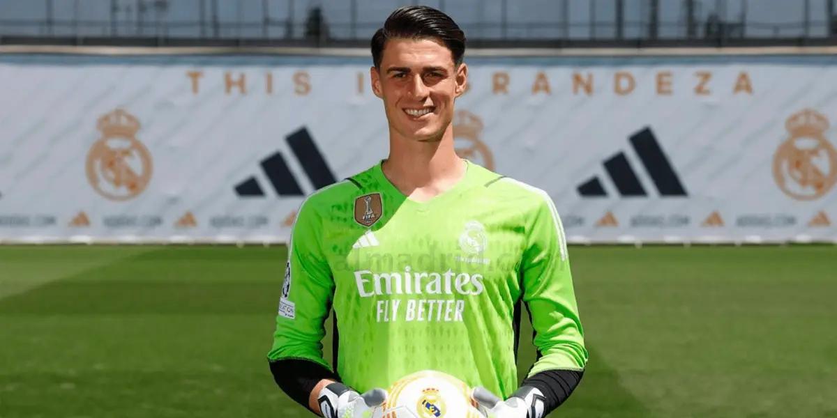 The new goalkeeper of Real Madrid was objective in the transfer market.