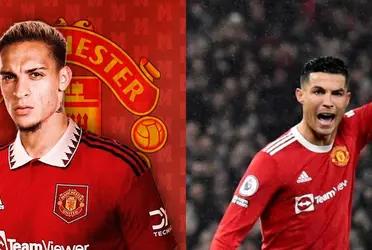 The new Manchester United player spoke about his relationship with Cristiano Ronaldo