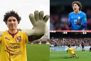 The new nickname given to Guillermo Ochoa in Salerno after he made his debut with that team