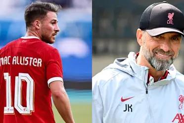 The new nickname that Alexis Mac Allister receives at Liverpool
