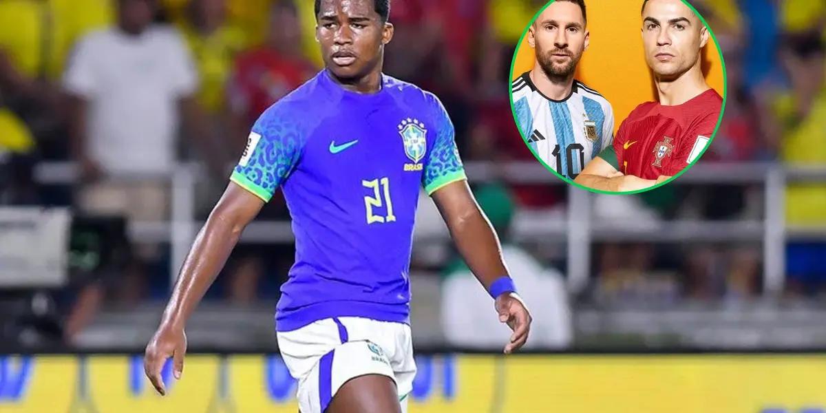 The new Real Madrid player surprises at a press conference with Brazil