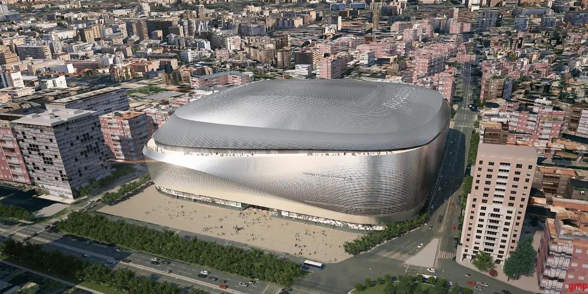 The new Santiago Bernabeu looks very impressive.