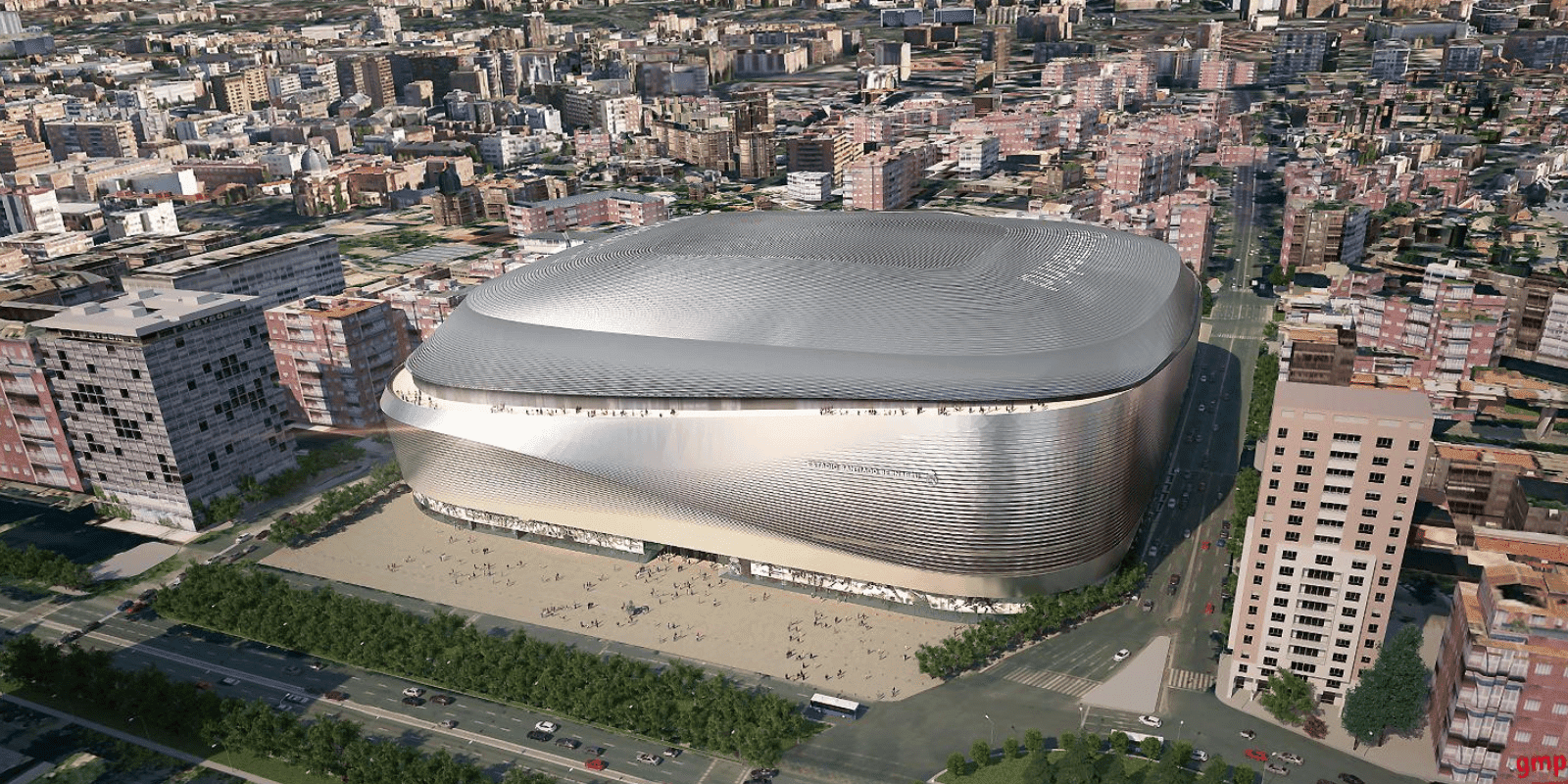 The new Santiago Bernabeu looks very impressive.