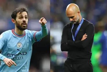 The news that Guardiola didn't want to receive from Bernardo Silva is now a reality