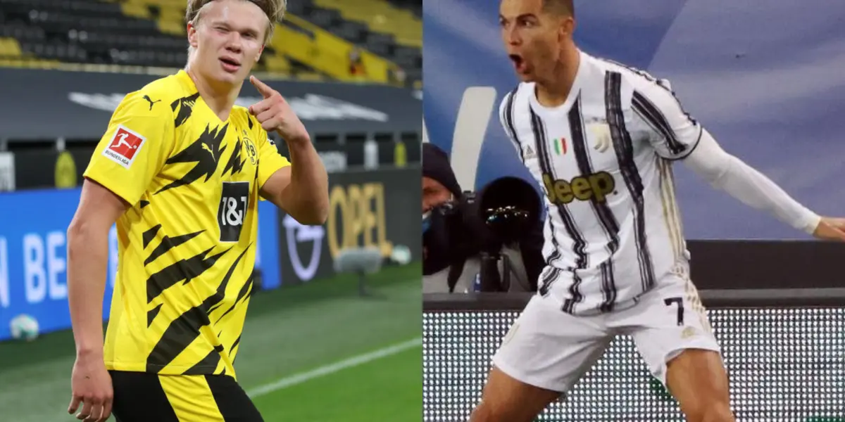 Erling Haaland copied Cristiano Ronaldo's diet: he wants to have his impressive physique!