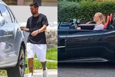 The Norwegian goalscorer has been seen on the streets of Manchester aboard a luxurious car