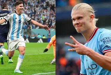 The Norwegian scored in a friendly prior to the restart of the Premier League and left a warning to the Argentine team