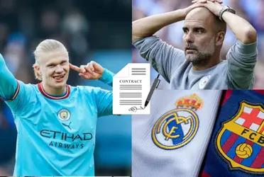 The Norwegian striker and Manchester City world figure almost arrived at Barcelona before.