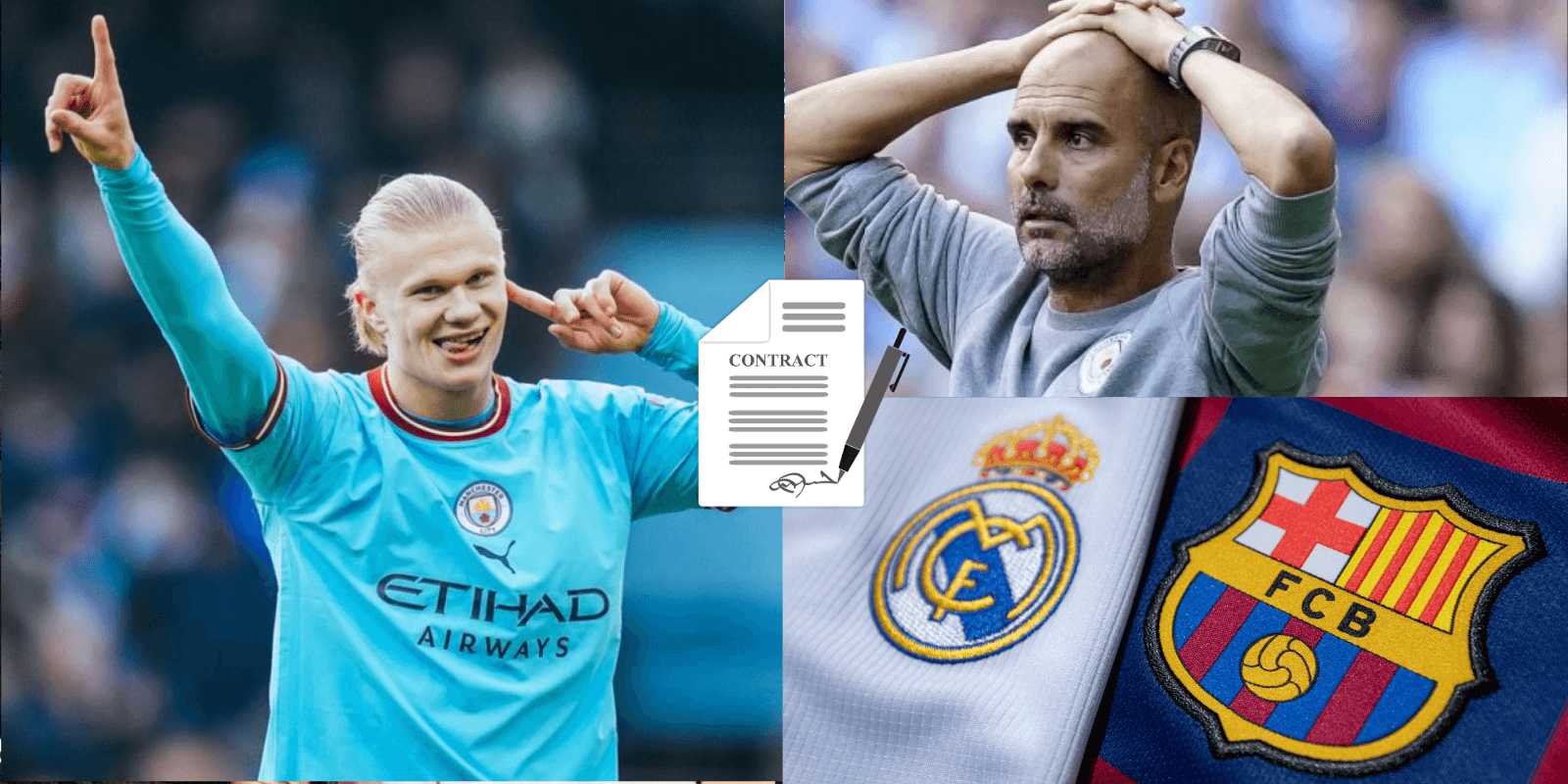 The Norwegian striker and Manchester City world figure almost arrived at Barcelona before.