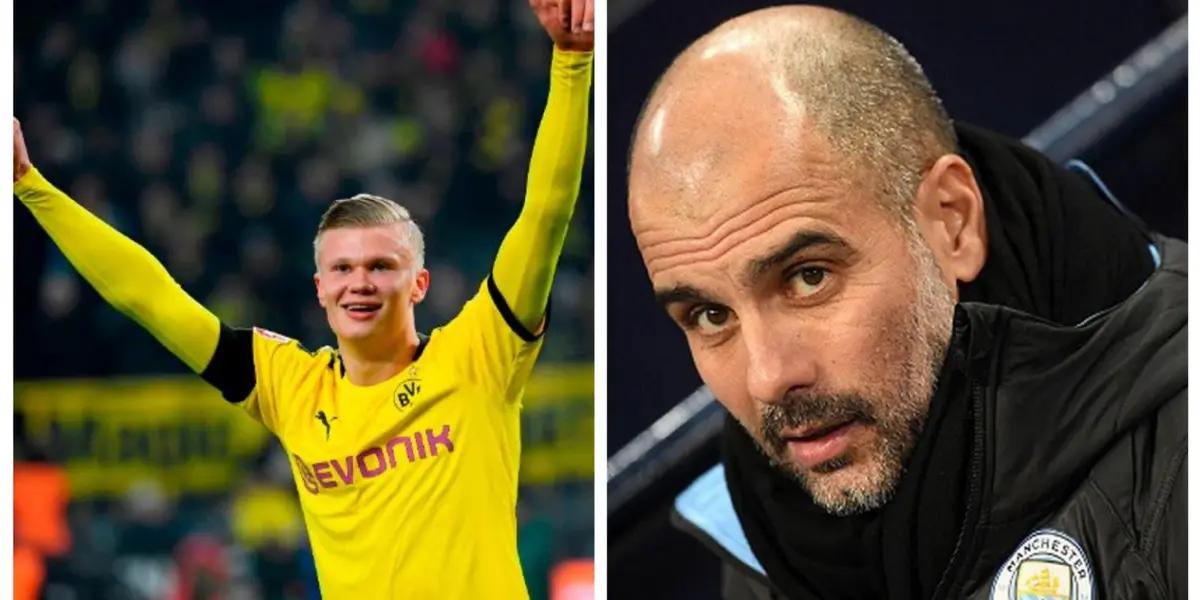 The Norwegian striker could be set for a move to Premier League in case he accepts a huge amount of money the Spanish coach wants to offer.