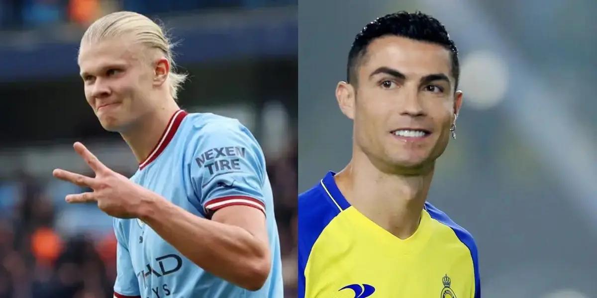 The Norwegian striker lives a great moment in his career