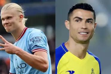 The Norwegian striker lives a great moment in his career