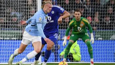 The Norwegian striker scored the 2-0 goal that brought the Citizens closer to a valuable victory