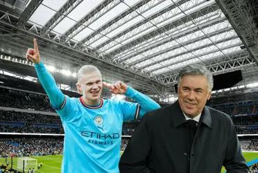 The Norwegian striker seems happy to be with Manchester City, but he may be available in 2024.