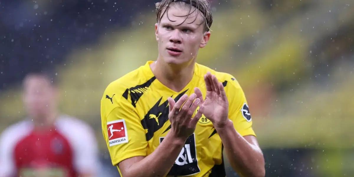 The Norwegian striker will not continue at Borussia Dortmund