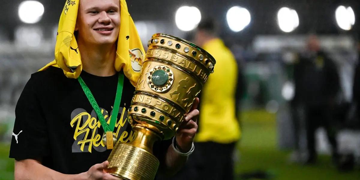 The Norwegian was key in the consecration of Borussia Dortmund in the German Cup