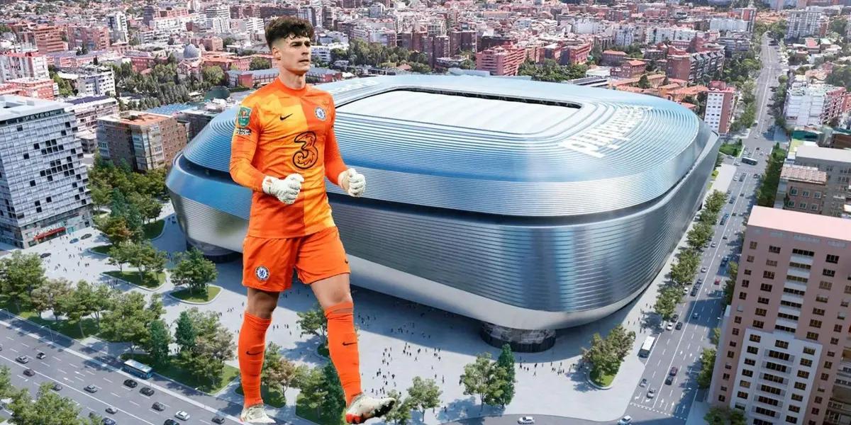 The number that Kepa Arrizabalaga could use at Real Madrid