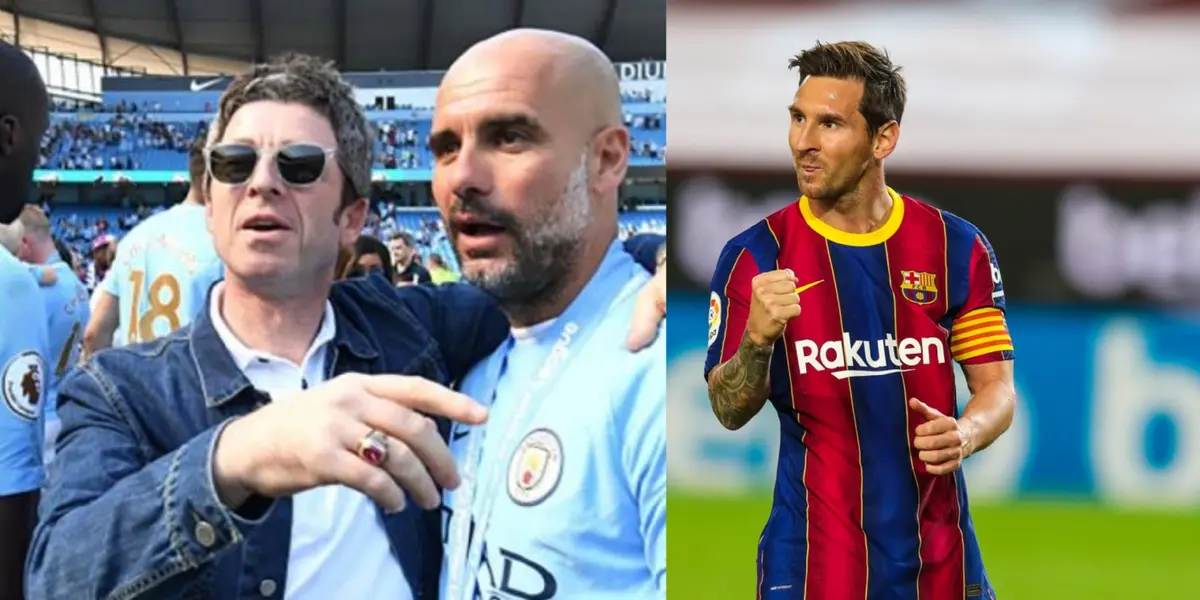 The Oasis singer is more than an authorized word to talk about Manchester City and that is why he left a clear message about Messi's future. Has he revealed the truth?