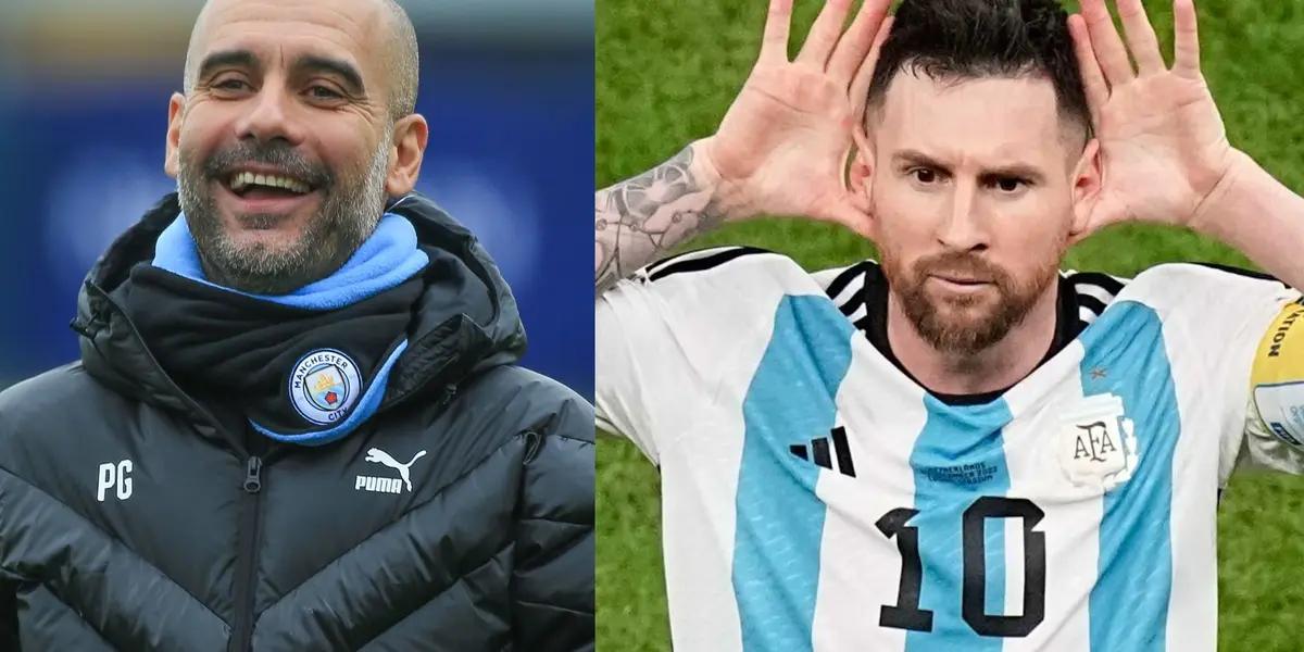 The offer that would have to come for Messi to have Guardiola as coach