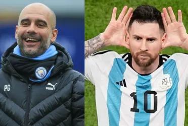 The offer that would have to come for Messi to have Guardiola as coach