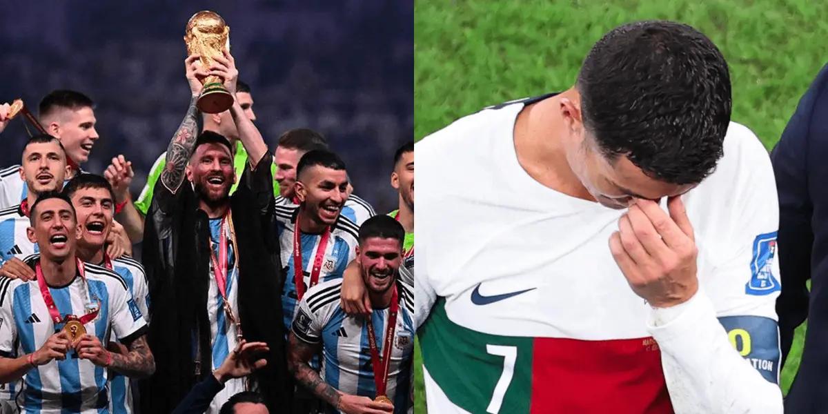 The organization decided to pay tribute to Messi after his three goals against Curaçao