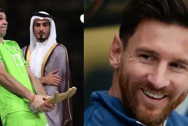 The organization tries to give a low blow to the goalkeeper and to the Argentine team after standing out in the World Cup.