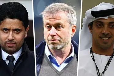 The owner of a soccer club who is the richest on the world is not the one of Manchester City neither the one of PSG.