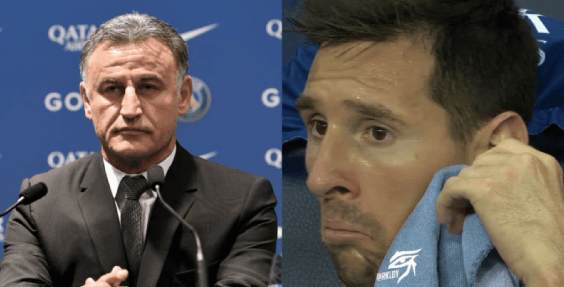 The Paris Saint-Germain coach substituted 'La Pulga' five minutes from the end in match day 4 and gave the reason at a press conference.