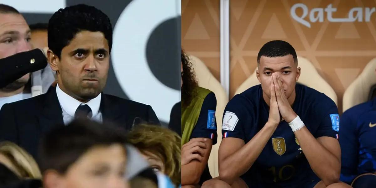 The Parisian team has already made a decision with the French striker.