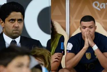 The Parisian team has already made a decision with the French striker.