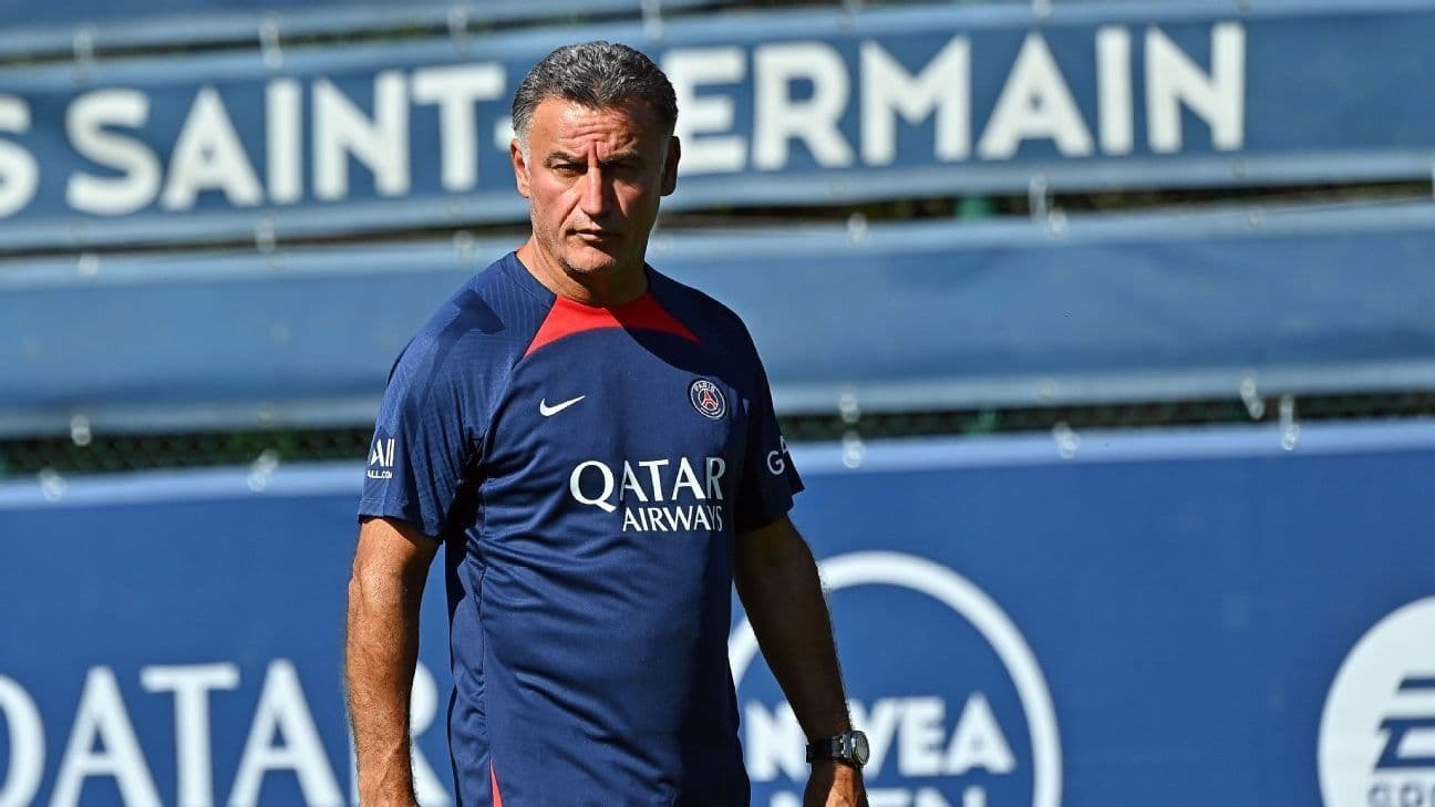 The Parisian team's coach lamented the delay in the transfer market.