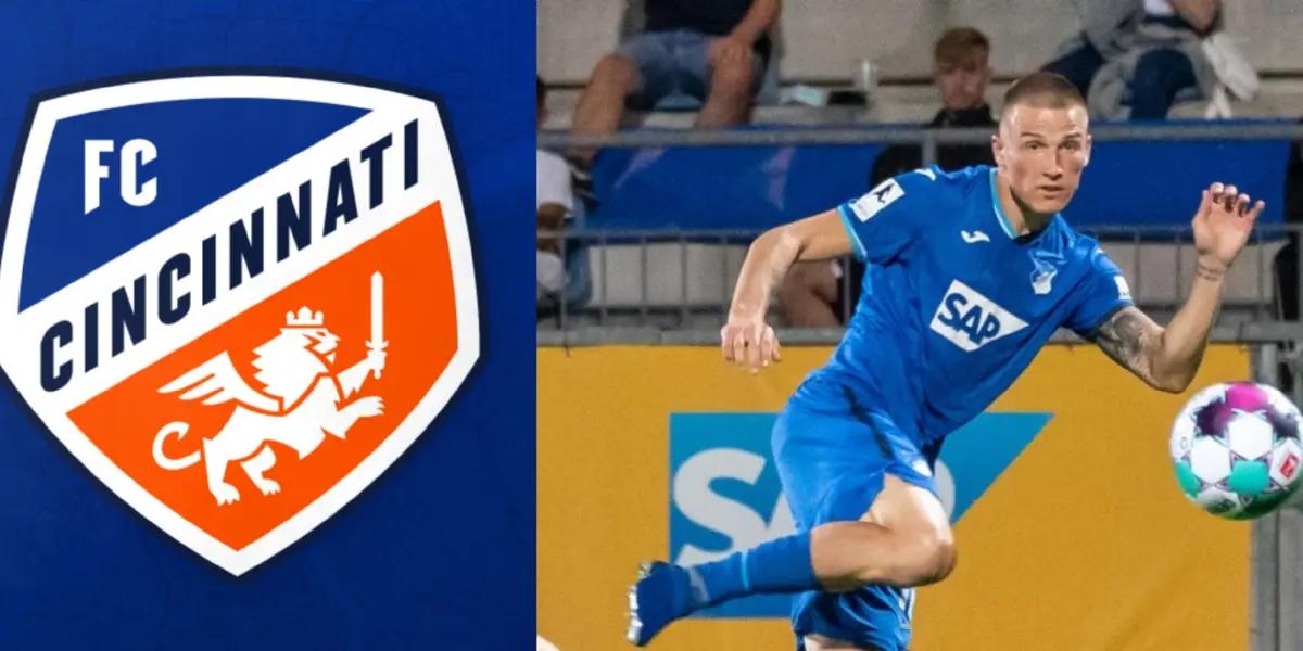 The partnership between FC Cincinnati and Hoffenheim has begun. Croatian forward Franko Kovačević is a new player for Orange and Blue.