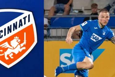 The partnership between FC Cincinnati and Hoffenheim has begun. Croatian forward Franko Kovačević is a new player for Orange and Blue.