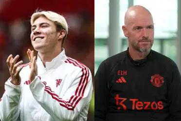 The physical situation that Hojlund lives and that will terrify Manchester United fans