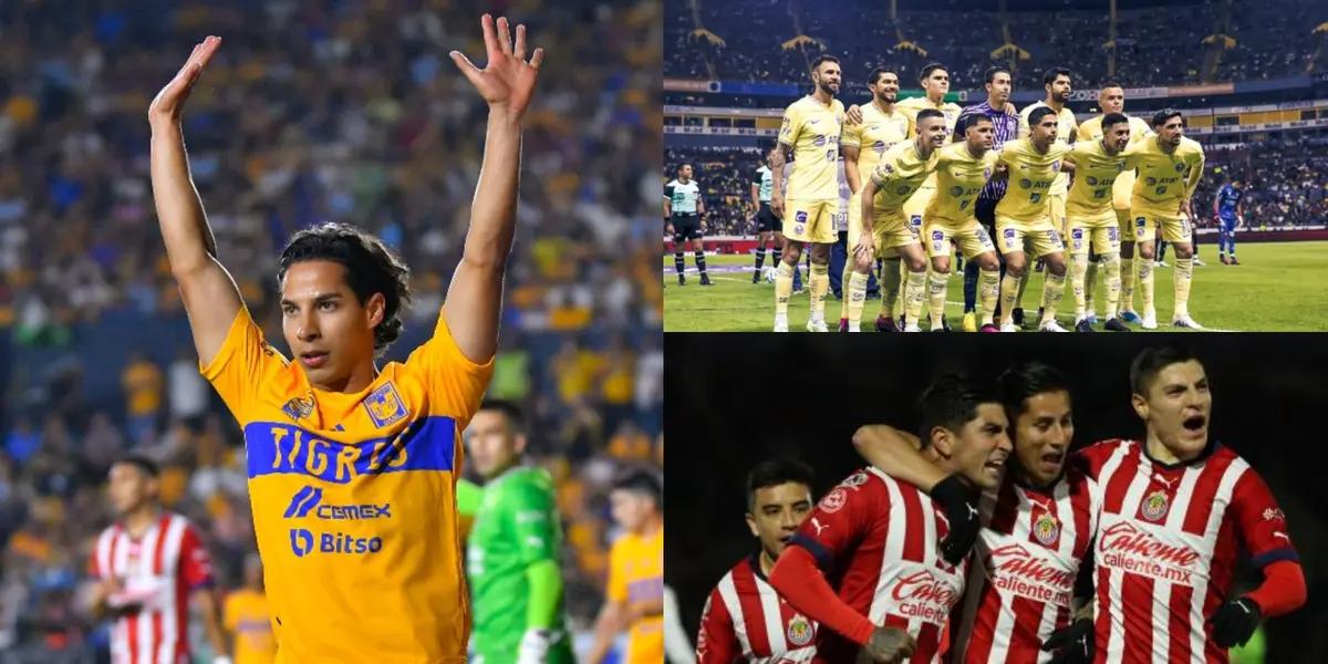 The player Diego Lainez has had good matches with Tigres, which is why he stands out