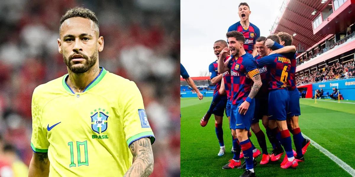 The player in FC Barcelona's youth system was a crack but failed to earn a place in the first team to replace Neymar.