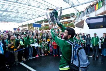 The player left MLS and returned to play for Lanus in Argentina.