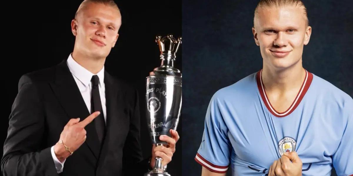 The player of the year of England already speaks after being awarded